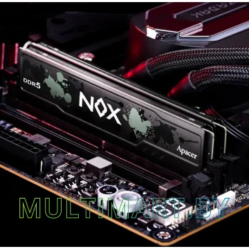 Оперативная память Apacer NOX 16GB DDR5 PC5-44800 (AH5U16G56C522MBAA-1) картинка 3